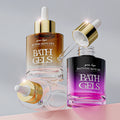 Clear 1 Oz 30 Ml Beauty Essential Oil Glass Bottle Perfume Glass Bottle Frosted Glass Dropper Bottle