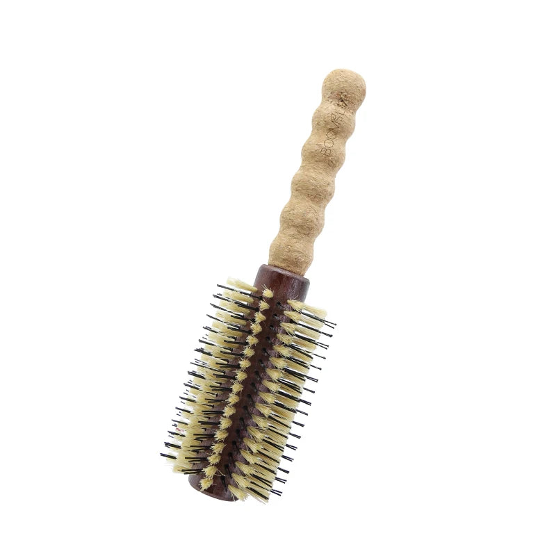 OEM/ODM Professional Round Hair Brush - Boar & Nylon Bristles for Healthy Growth and Scalp Care - Salon-Quality Blowouts at Home