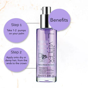 OEM ODM Human Natural Formula Help Hair Soft & Silk Hair Serum for Blonde Hair