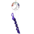 DIY Purple Agate Stone Windchimes DIY Hot Sale Factory Wholesale Outdoor Home Garden Decor Hanging Wind Chimes
