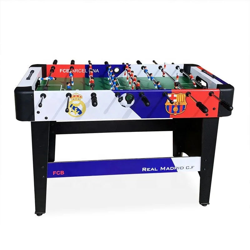 New Fashion 4FT Popular Style Colorful Printed Soccer Table for Kids & Family Indoor Football Table Games