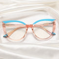 Women Anti Blue Light Lenses Eyewears Optical Frame Eyeglasses Spectacles TR90+CP Luxury Eyeglasses Frames