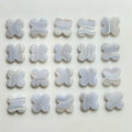 HQ GEMS 8x8-14x14mm Newest Color Lavender Agate Purple Clover Beads for Jewelry Making