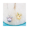 P011002 DIY 6-8mm Natural Freshwater Pearl Pendant Accessory 925 Sterling Silver Engagement Jewelry Necklace for Women
