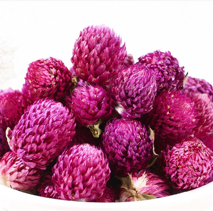 Loose Packing Blooming Tea Ball Flower Organic Gomphrena Flowers Tea