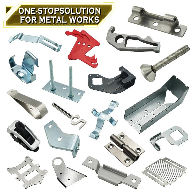 Custom Aluminum Sheet Metal Stamping Part Bending Stainless Steel Laser Cutting Service Sheet Metal Fabrication