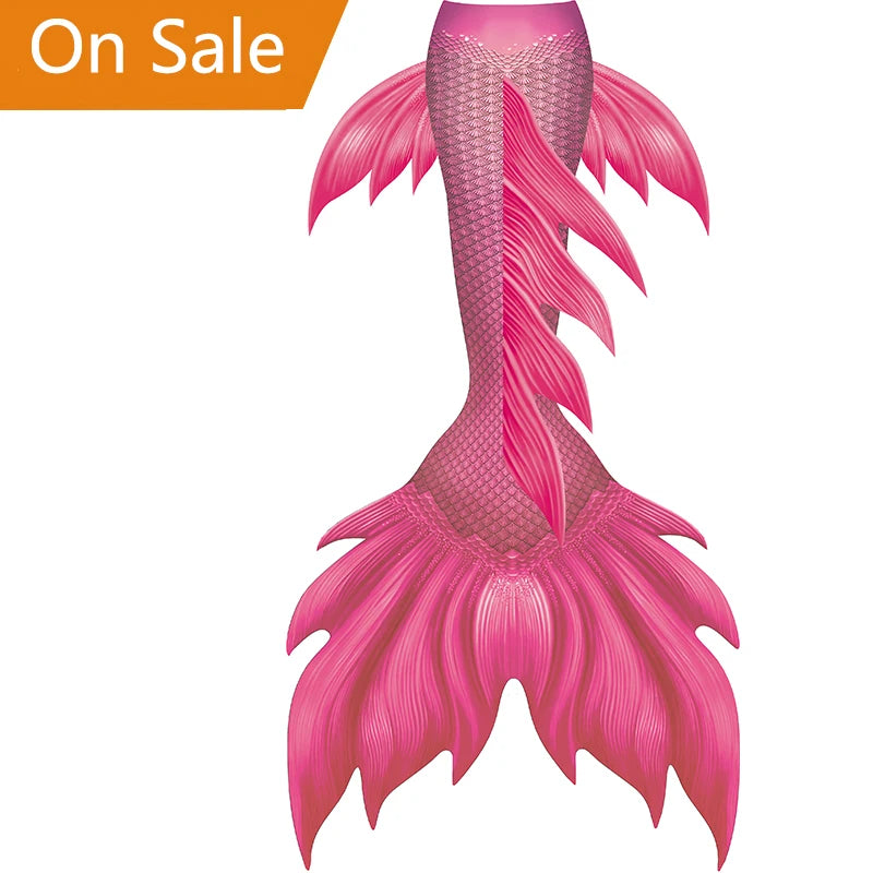 Domestic Delivery Mermaid Fashion Dress Mermaid Skin Tail Costume Swimsuit  Adult
