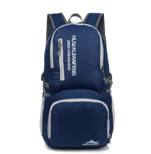 Camping Large Capacity Waterproof Foldable Travel Hiking Daypack Nylon Outdoor Sports Backpack for Women Men