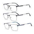 OLD5037 Oversized Glasses for Men Metal  Spring Hinge Eyeglasses Manufacturer Optical Frame Metal Glasses