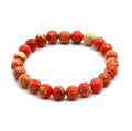 Fashion Jewelry Gem Stone Imperial Jasper Bracelets 8mm Women Stretchy Stone Bracelets Assorted Natural Gemstone Healing Stones