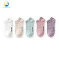 Wholesale Colorful Sock Girls Japanese Ins Trendy Cute Women Mesh Cotton Invisible Socks
