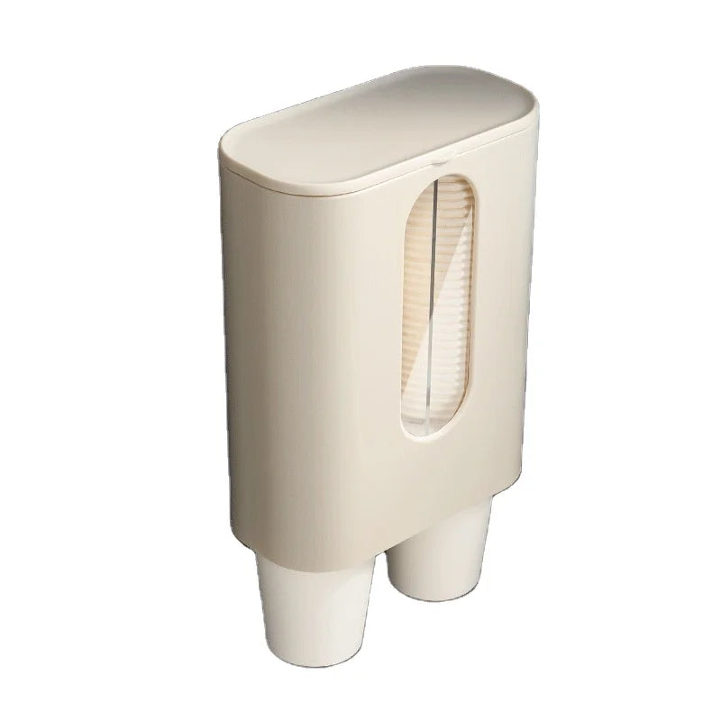 JX Household Disposable Plastic Cup Holder with Automatic Cup Remover Water Dispenser Tool