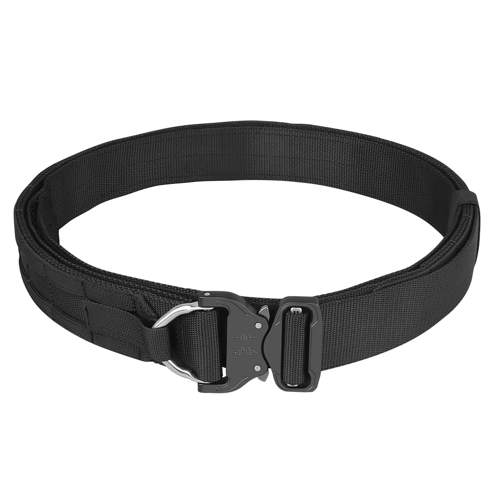Camo Ronin Assault Duty Belt with 1.75\" 45mm Range Tactical Belt Featuring Alloy for Buckle