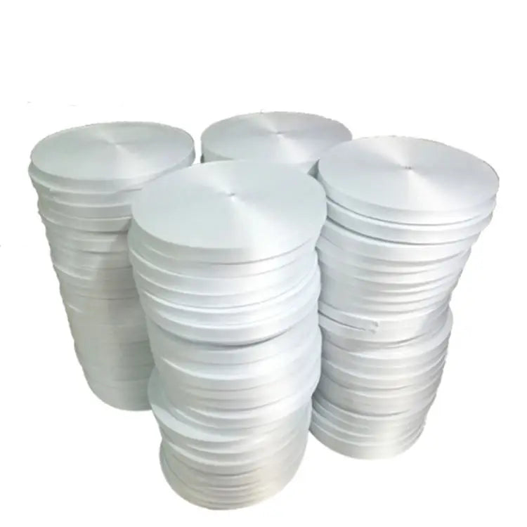 Custom White Ribbon Lanyards for Heat Transfer Sublimation Lanyard Blanks Webbing Factory Supply