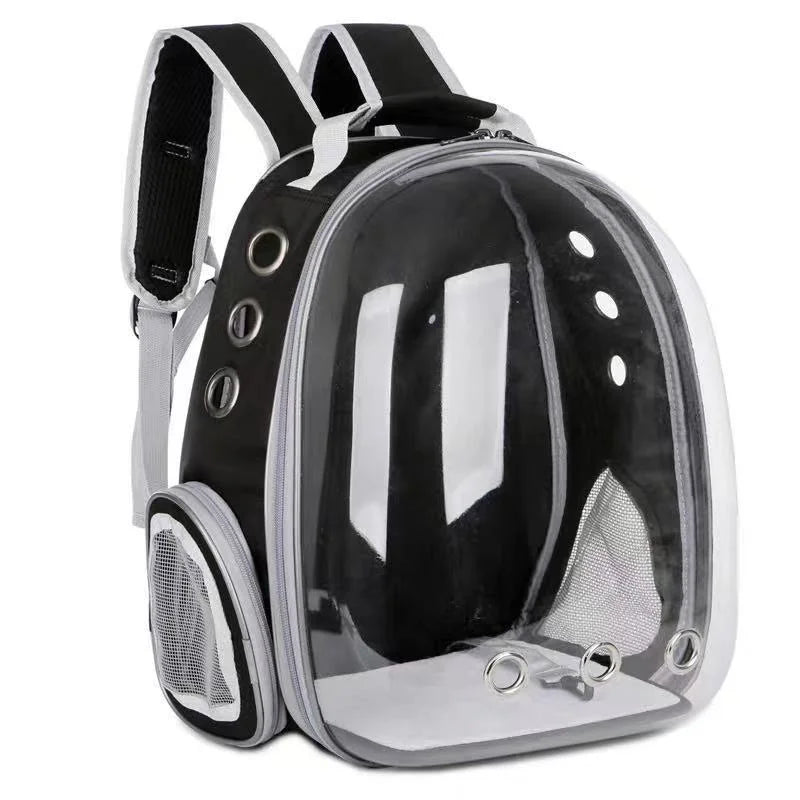 2023 Hot Selling Porous Breathable PVC Nylon Matte Outdoor Travel Pet Space Bag