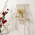 Macrame Wall Hanging Small Woven Tapestry Wall Art Decor Hanging Plants Hanging Planter