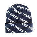 Winter Custom Lightweight Knitted Hats Soft Touch Jacquard logo 100% Acrylic Beanie With All Over Print