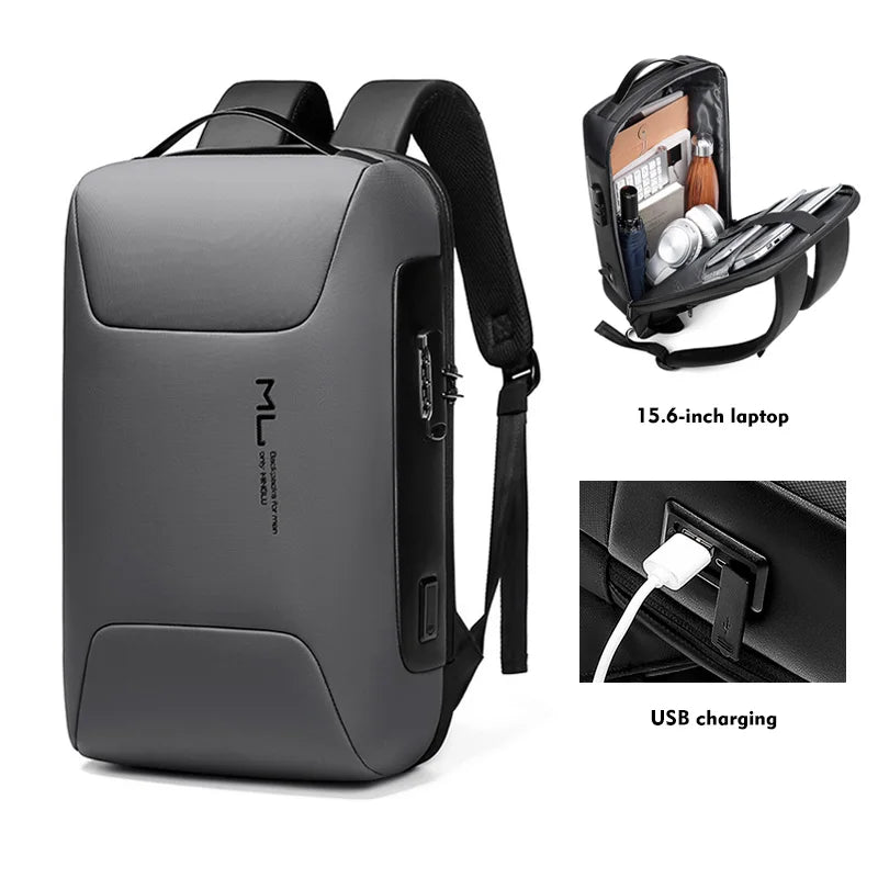 New Bag Laptop Usb Charging Men College School Waterproof Bagpack Backpack Bag Backpacks for Men