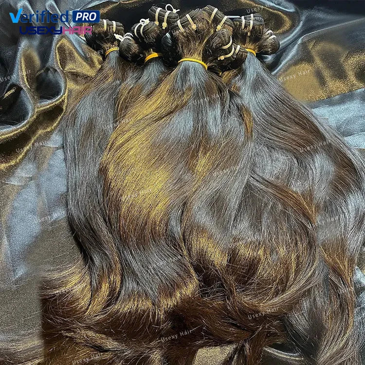 100% Human Virgin Raw Cambodian Hair Bundles Vendor Wholesale Raw Cuticle Aligned Hair Vietnamese Raw Human Hair Bundles