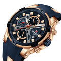 Reward Mens Watches Top Brand Luxury Chronograph Rubber Band Sport Watch Men Quartz Waterproof Reloj Para Hombre Relogio
