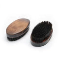 Customized Portable Wooden Bristle Brush Mini Men Beard Brush