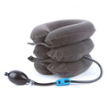 High Quality Customized Half Flannel Inflatable Air Neck Traction Medical Cervical Device Adjustable Comfortable Lightness