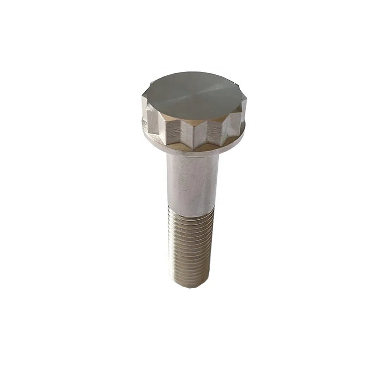 Customization M10 Titanium 12PT Flange Titanium Bolt Titanium Flange Head Bolt for Auto
