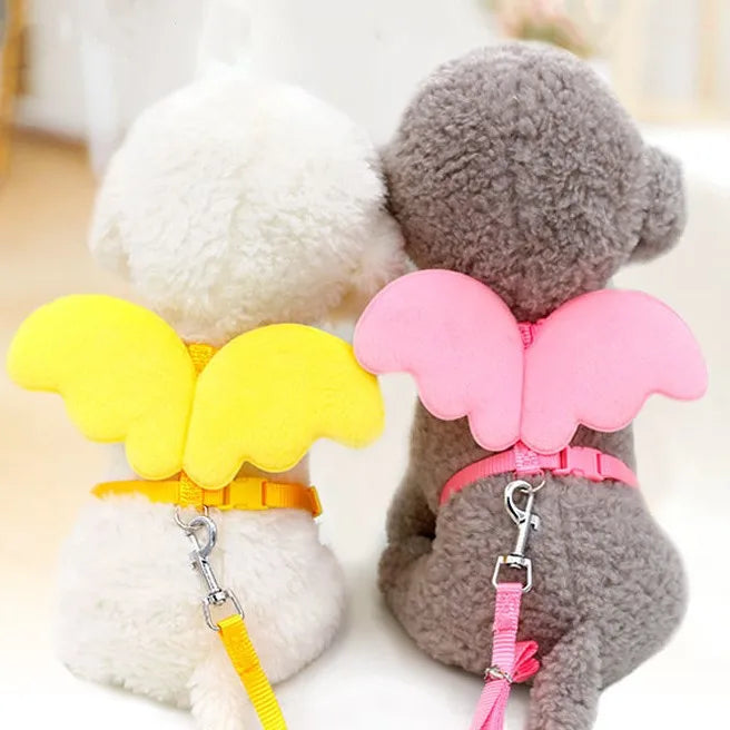 Wholesale Cute Angel Wing Nylon Cat Harness