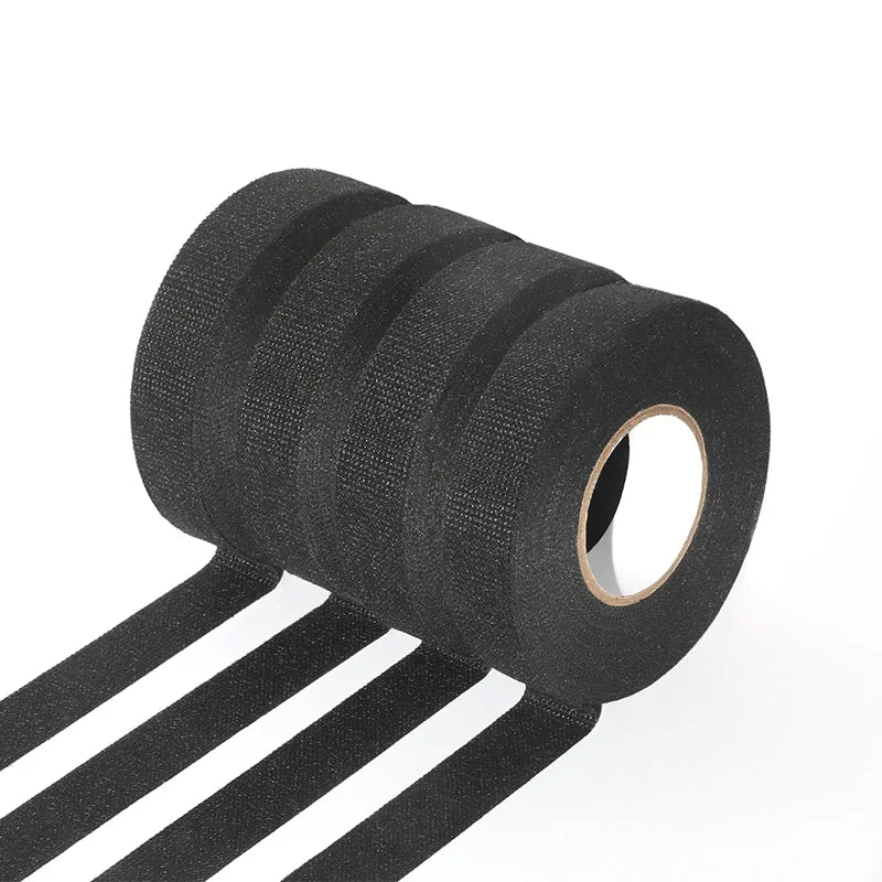 Single Sided Auto Motive Fabric Cloth Automotive Wire Harness Tape Colorful PET Fleece Acrylic Hot Melt Adhesive Paper Film"