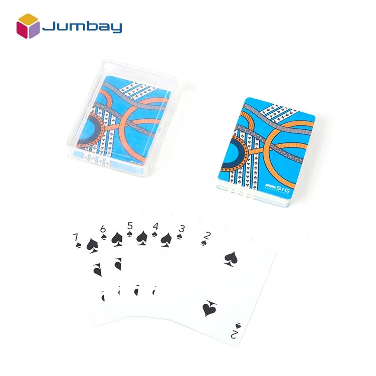 Best Selling Plastic Blue Core Playing Cards Supplier New Design Rfid Poker Cards