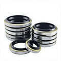 TTO SOG N0K DKB Type Iron Shell+NBR Rubber Oil Proof  Dustproof Ring for Oil Cylinder Wiper Seal  Dust Seal DKB 18-175mm