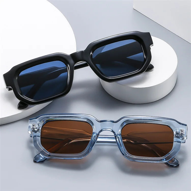 Wholesale Cheap Top Quality 2024 Custom Logo Thick Pc Frame Luxury Branded Shades Sunglasses Black Frames Glasses Sunglasses
