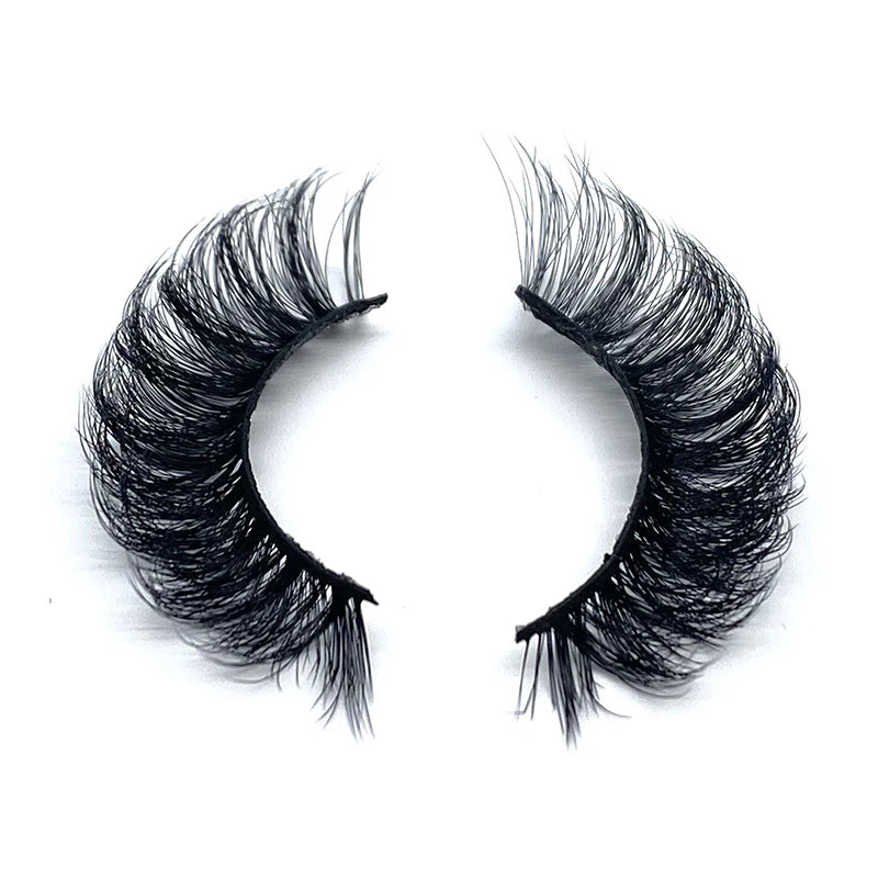 Best Quality Handmade 3D Faux Mink Eyelashes Wholesale Russian Full Strip Eyelashes Natural D Curl Faux Mink Eyelashes