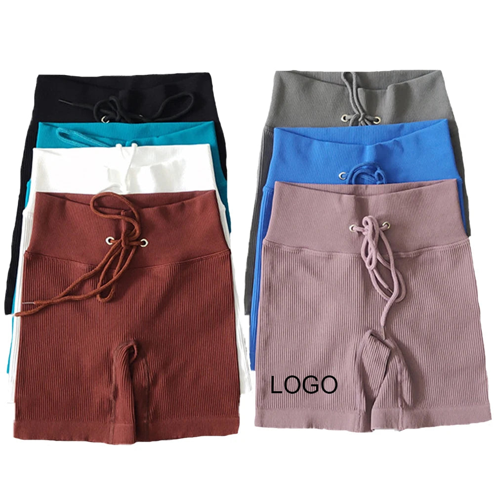 Custom Gym Sports Workout Yoga Short Pants Wholesale Sweat Summer Shorts for Women 2021 Fitness Clothing