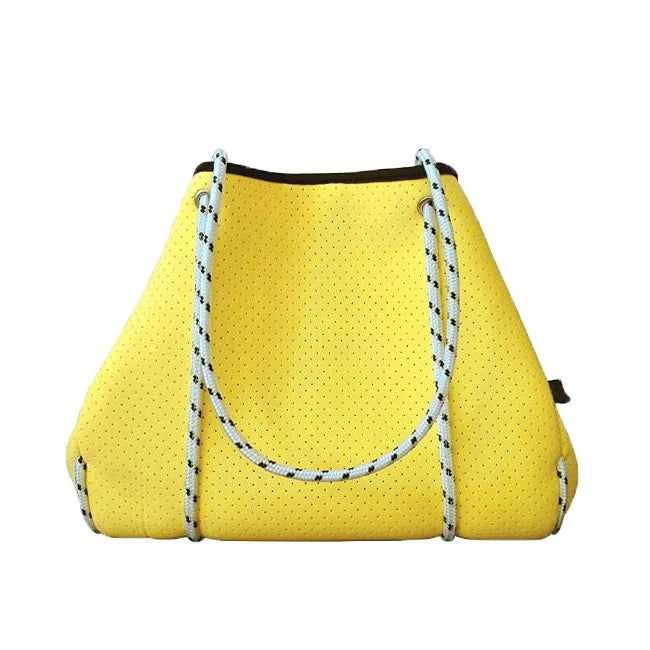 Yoga Gym Sports Beach Tote Women Handbag Functional Neoprene Shoulder Bag Everyday Work Travel Pool Diaper Tote Bag