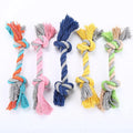 Pet Dog Toys Dogs and Cats Bite Rope Double Knot Anti- Bite Cotton Molar Pet Toys