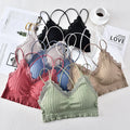 Ultra Thin Ladies Tube Tob Beauty Back Free Size Suspenders Wrapped Chest No Rims Seamless Sports Bra Vest for Girls