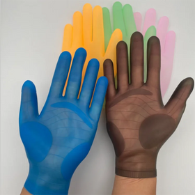 A Pair of Sustainable Food-grade Silicone Thin Gloves Kitchen Tools