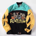 Wholesale Oem Cotton Male Bomber Jackets Custom Embroider logo Full All Over Oem Vintage Embroidery Racing Jacket