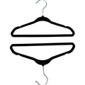 Luxury 50 Packs Kids Velvet Ultra Slim Custom Cheap Coat Non Slip Suit Coat Pants Hangers