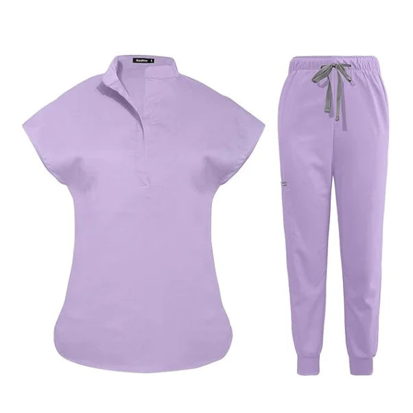 Uniforms Surgical Scrubs Set Women Nurse Uniform Jogger Suit Stretch  Premium Hospital Uniform