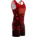 High Elastic Spandex Wrestling Singlet Powerlifting Singlet Sublimated Weightlifting Singlet