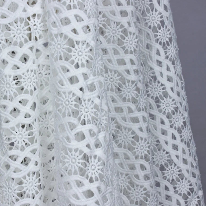 African Cord Lace Fabric Wedding Embroidery Lace Fabric