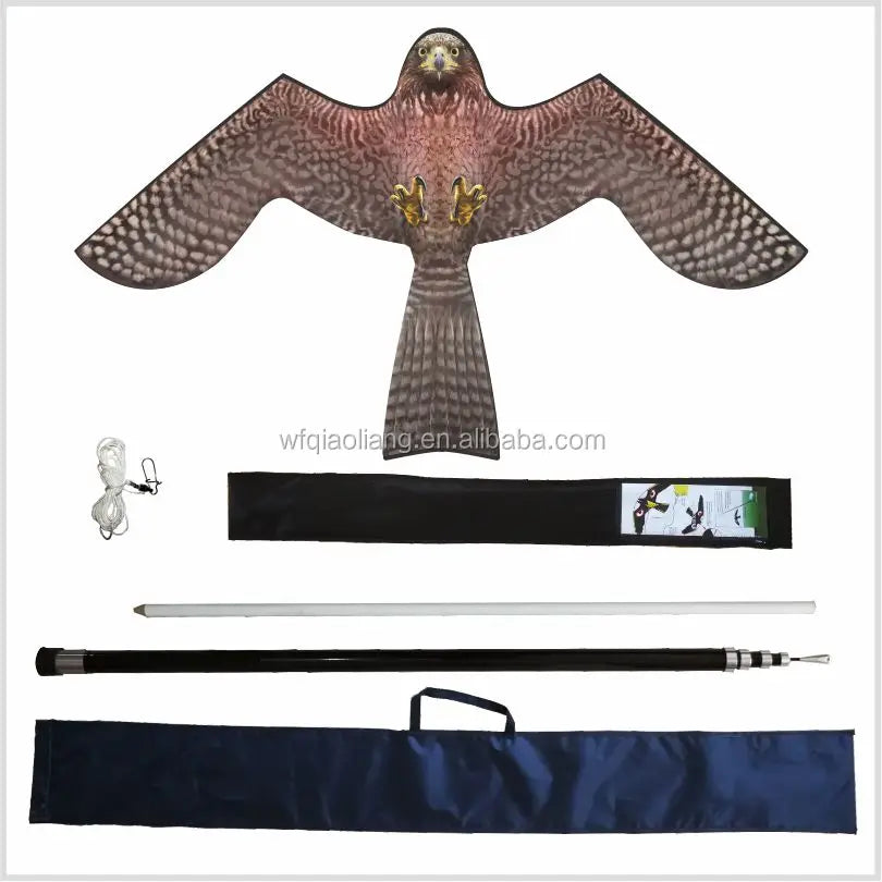 Qiao Liang Custom Made Hot Sale Bird Scare Eagle Kite Birds Repellent for Farm Bird Scarer Hawk Kite MegaBDM