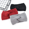 Autumn and Winter Accessories Women Knit Warm Elastic Hairband