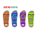 Exquisite Patterns Breathable Soft Sole Summer Flip Flops Trendy Open Toe Sandals for Women Recyclable PE Material
