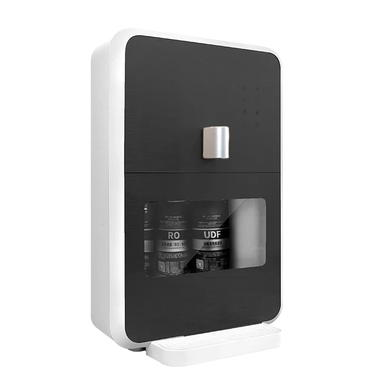 In Wall Water Dispenser 5 Stages Filtration System Wall Mounted Pipe Water Dispenser With Reverse Osmosis 75 Gallons Membrane