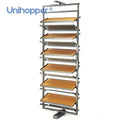 Unihopper Wardrobe Hardware Accessories Modern Revolving Shoe Rack Storage Organizer Cabinet Metal 360 Rotating Shoe Rack