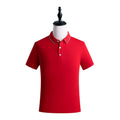 AI-MICH Competitive Price Customized Logo Lapel Collar Polo T Shirt 100% Cotton Factory Produce Polo Shirt