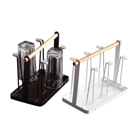 Hot New Products Living Room Kitchen Plastic Steel Coffee Cup Shelf